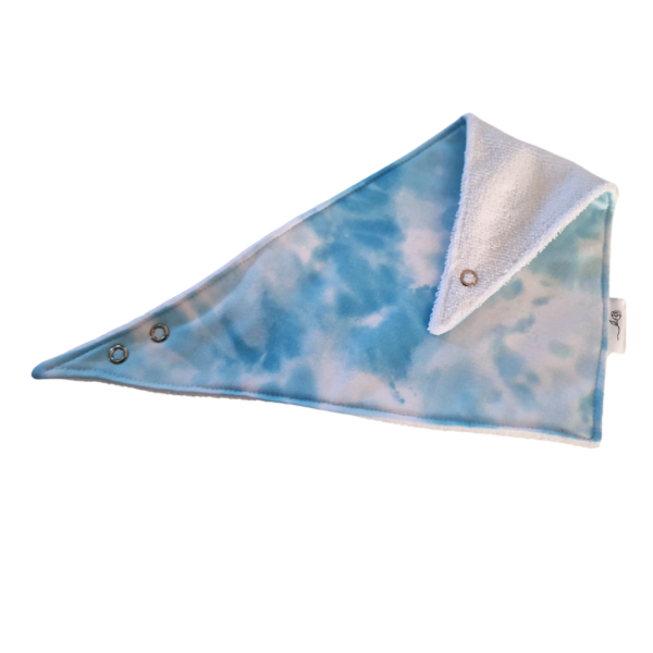 Bandana Bibs Blue Tie Dye