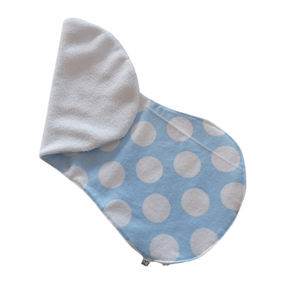 Curved Burpees Blue Polka Dot