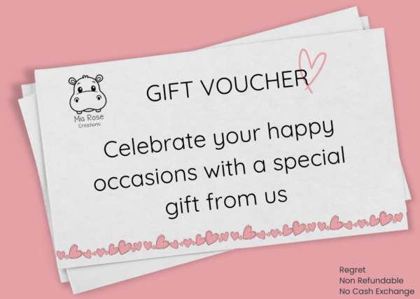 Mia Rose Creations GIFT VOUCHER