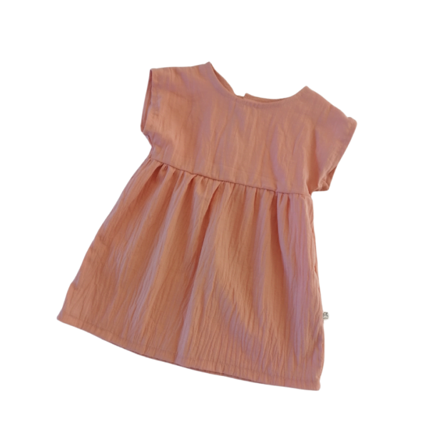 Muslin Dress Dusty Pink