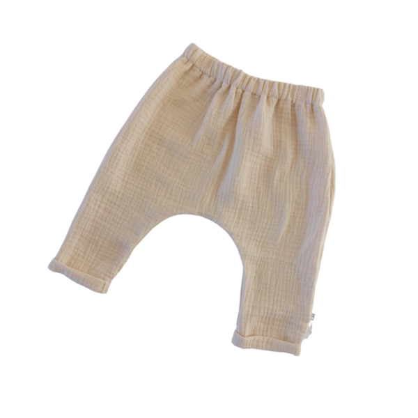 Muslin Harem Pants Oatmeal