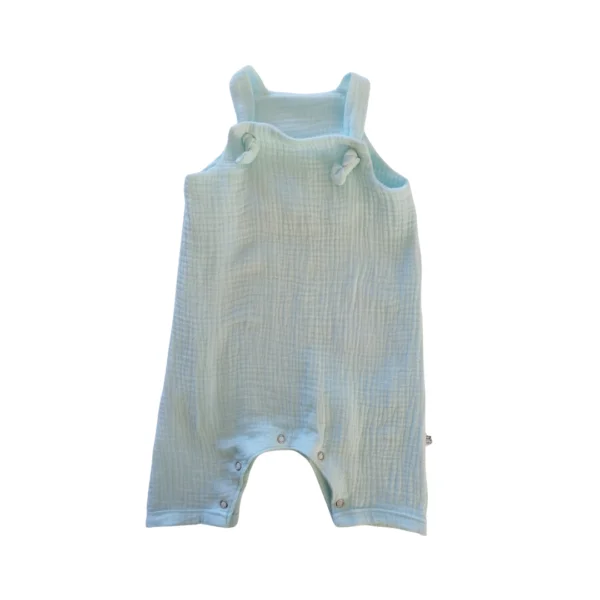 Muslin Romper Light Blue