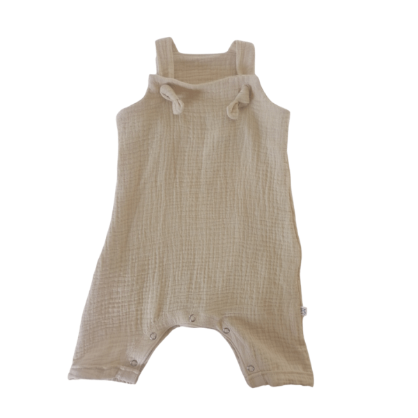 Muslin Romper Oatmeal