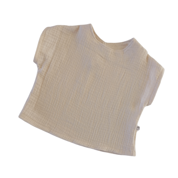 Muslin Top Oatmeal