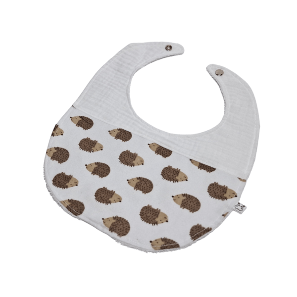 Two Tone Bibs Hedgehog