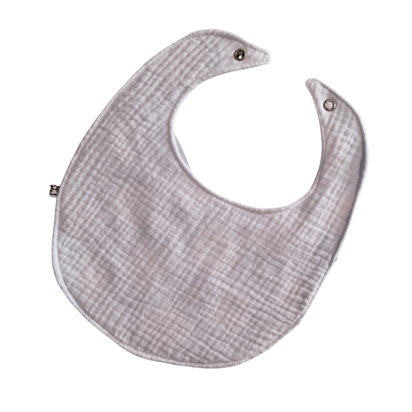 Muslin Feeding Bibs White