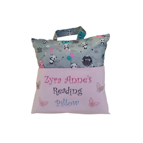 Reading Pillow Custom name