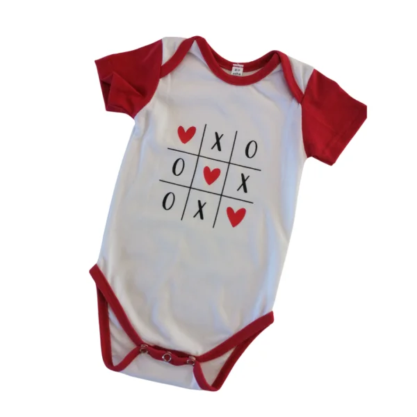 Valentine Onesie OXheart