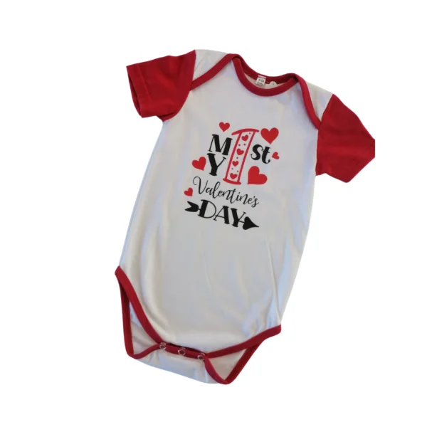 Valentine Onesie 1st Valentine