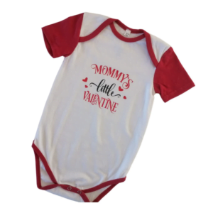 Valentines Onesie Mommys little Valentine