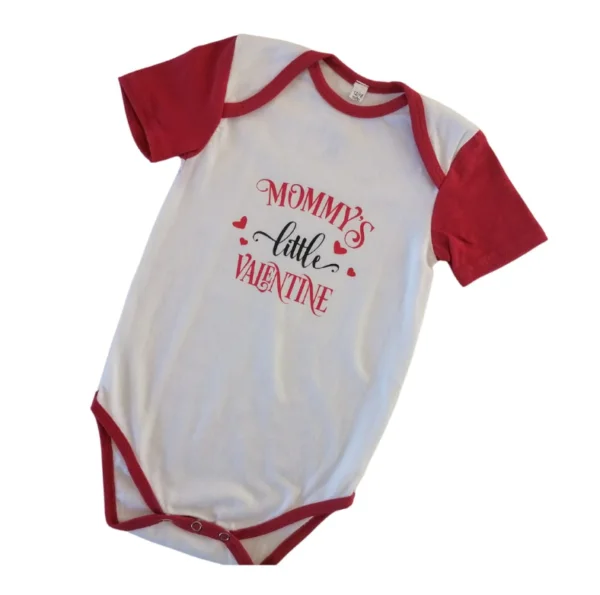 Valentines Onesie Mommys little Valentine