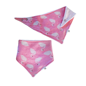 Bandana Bib - Swans